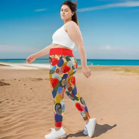 Grūti iedomāties sievietes garderobi bez legingiem, jo tie ir tik ērti un praktiski! Arī Plus size izmēru valkātājas ir pelnījušas košas krāsas, jo – nekas nav nepareizi, ja Tev tā patīk! Velc legingus, kad dodies pastaigā, atpūtā, laiskojies mājās uz dīvāna vai dodies sportot.