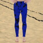 Īpaši mīkstais un elastīgais legingu materiāls padara tos par ideālu izvēli dažādām sportiskām aktivitātēm. Tos var valkāt atsevišķi vai zem šortiem.