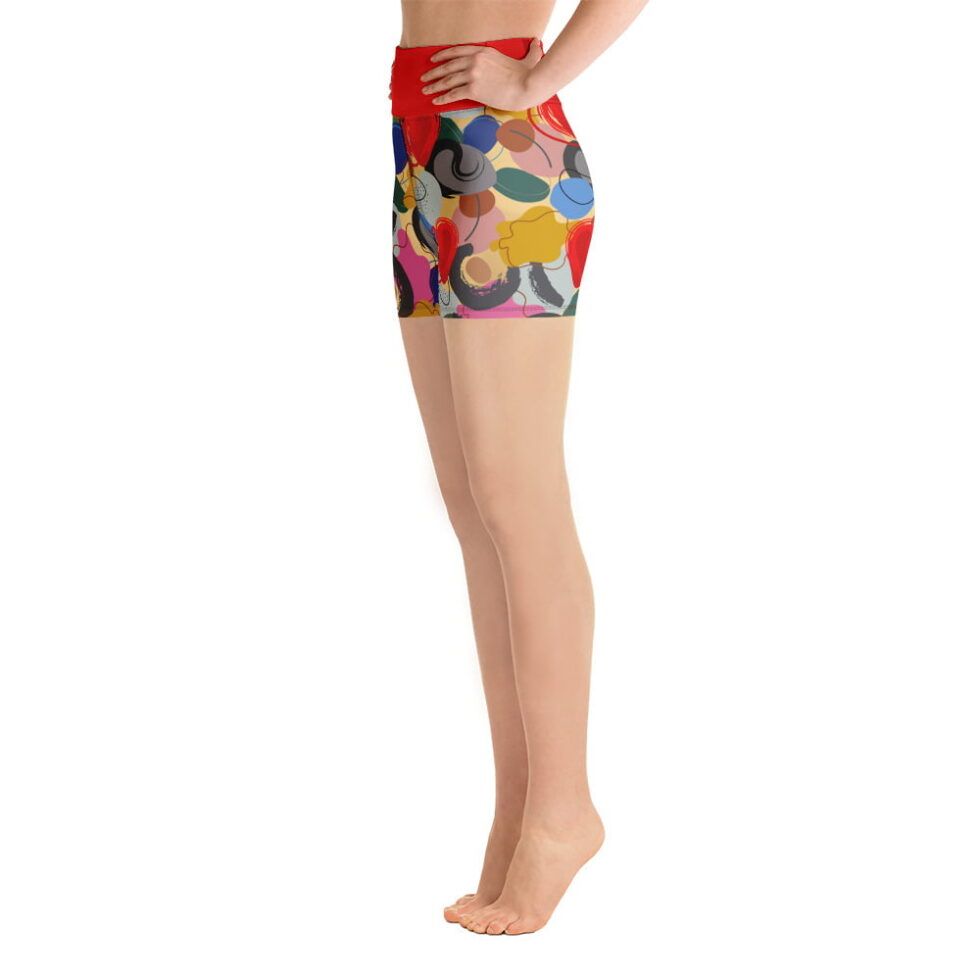 Sporta šorti ar krāsainu apdruku "Forte"