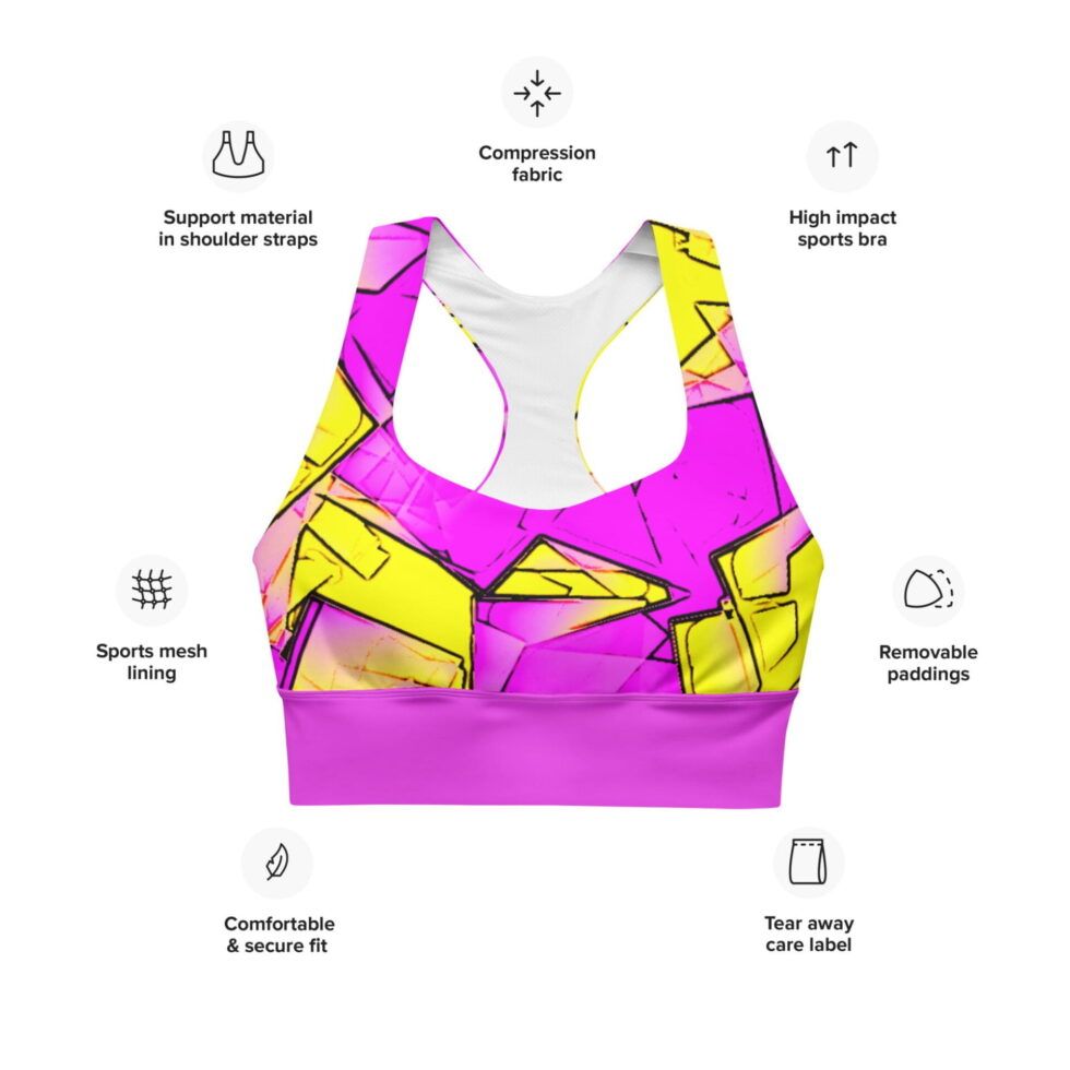 Sieviešu sporta krūšturis "Seleste"