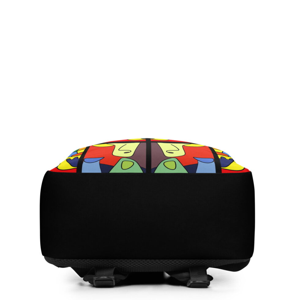 Mugursoma ar krāsainu apdruku “Cameron”