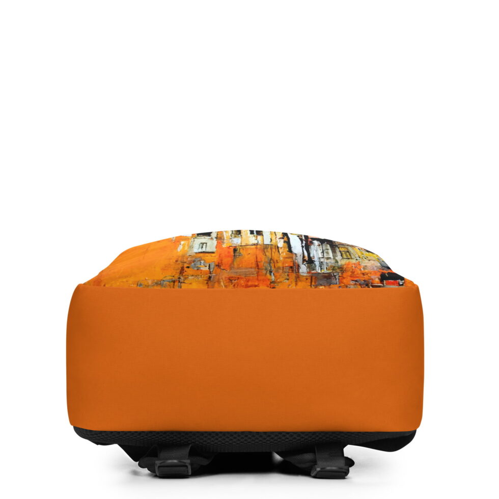 Mugursoma ar apdruku “Ambertown”