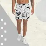 Ērtie un praktiskie šorti gaiši pelēkā pamattonī ar abstraktu apdruku “Logan” ir absolūts must have Tavā garderobē! Tie piemēroti sportošanai, aktīvai atpūtai un slinkai atpūtai – vasaras garderobe nav iedomājama bez šortiem! Bet piekritīsi – arī ziemā šorti ir labs pirkums! Tu dodies vingrot, ceļojumā uz siltām zemēm, draugu ballīti pirtī vai vienkārši jūties ērti mājās!