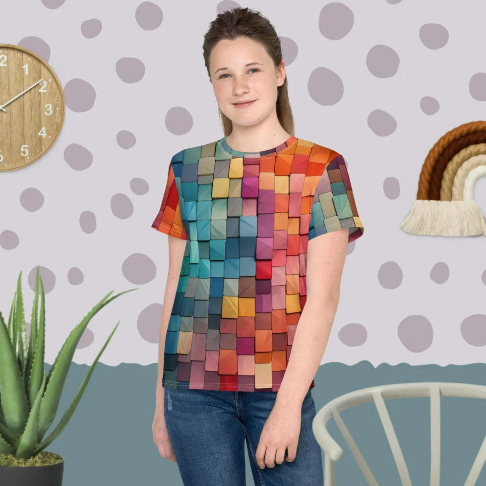 Bērnu un jauniešu T-krekls “Zelda” ir gan stilīgs, gan praktisks. Dažādo ziedu krāsu gamma un klasiskais krekla piegriezums ir viegli kombinējami ar apģērba apakšdaļu – džinsiem, šortiem vai svārkiem. Svarīgi, ka krekls nezaudēs savu formu un krāsas pat pēc vairākkārtējām mazgāšanām, jo audums ir apdrukāts sublimācijas tehnikā. Ievēro kopšanas norādījumus uz etiķetes un krekls “Zelda” ilgi priecēs tā nēsātāju!