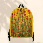 Mugursoma ar ziedu dizainu “Benita” piešķirs romantisku un sievišķīgu akcentu Tavam tēlam un apliecinās Tavu daudzkrāsaino dzīves uztveri! Mugursoma vienlīdz labi piestāvēs gan pie ikdienas stila apģērba, gan arī pie sportiska stila ietērpa. Šai mugursomai ir ne vien krāsains dizains, tā ir arī funkcionāla un komfortabla! Polsterētās un regulējamās plecu lences, nodrošinās optimālu atbalstu mugurai pat ilgstošas lietošanas laikā. Somas iekšpusē ir kabata, kurā varēsi ievietot portatīvo datoru. Somas aizmugurē ir arī ar rāvējslēdzēju aizvelkama kabata, kur ievietot nelielas, bet svarīgas lietas.