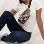 Jostassomiņa ar krāsainu sirsniņu dizainu