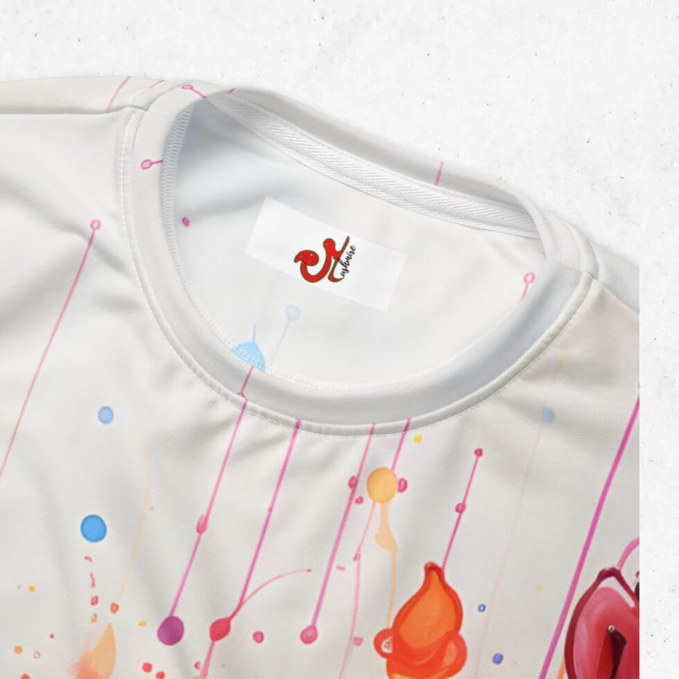 Džemperis ar ziedu apdruku "Lija"