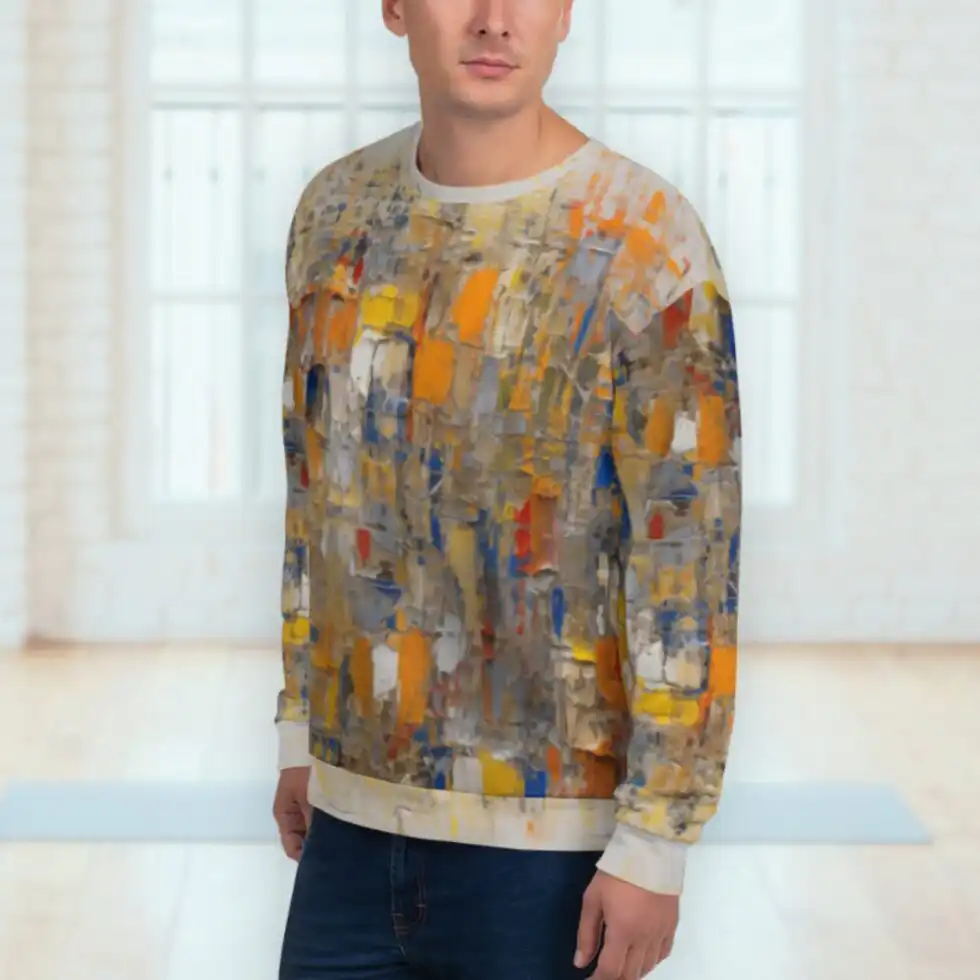 Unisex džemperis ar apdruku "Remy" 2XS - 6XL
