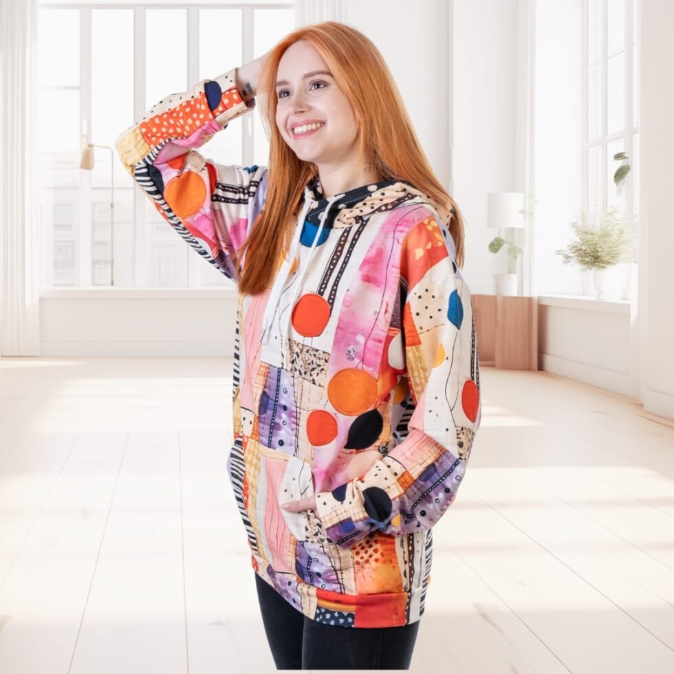 Hūdijs ar apdruku “Ernestīne”