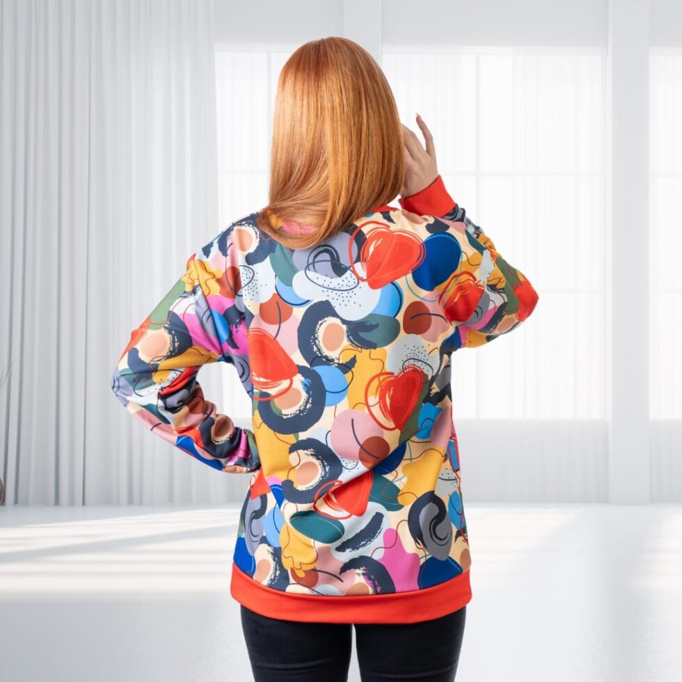 Krāsains unisex džemperis “Forte”